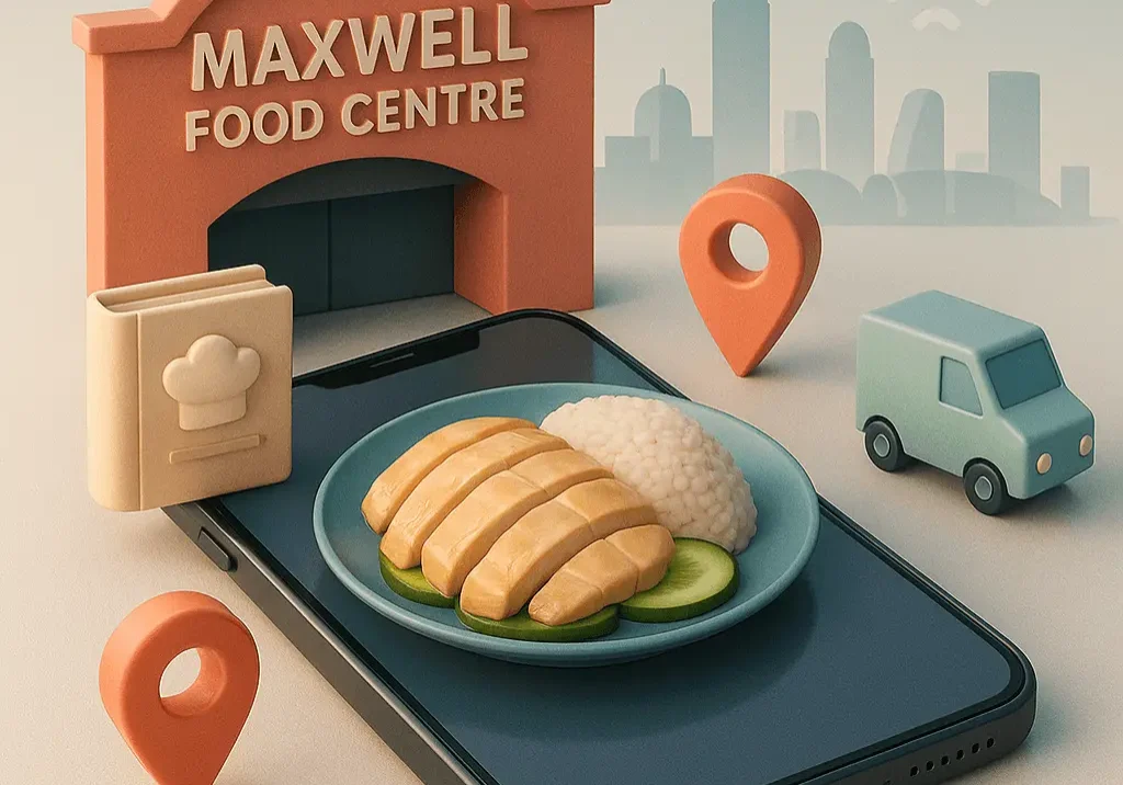 3D Maxwell Food Centre: Mobile SEO Magic in Singapore 2025