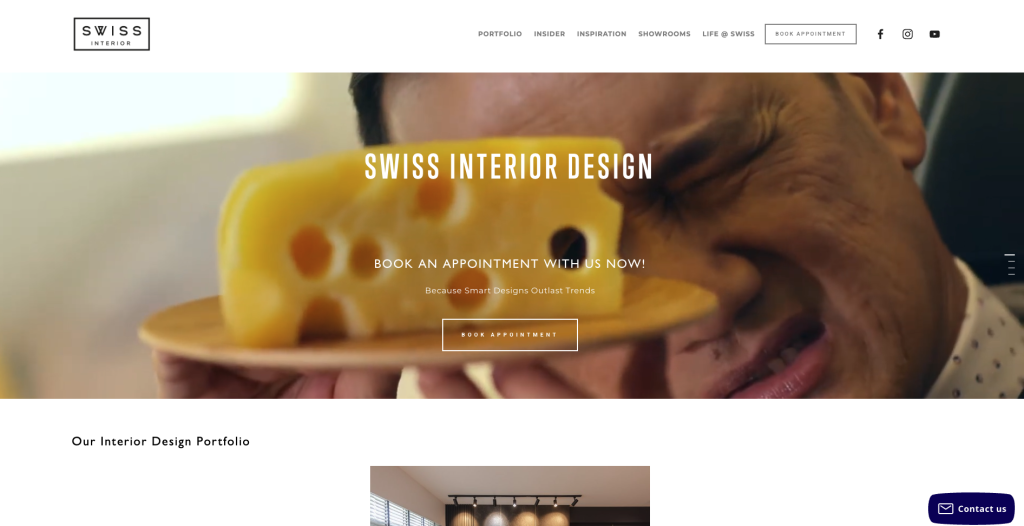 Swiss Interior Homepage