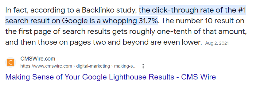 google clicks