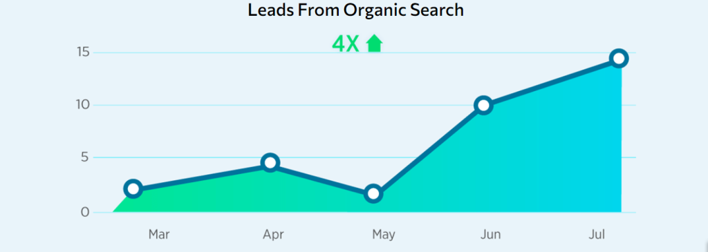 leads from organic search
