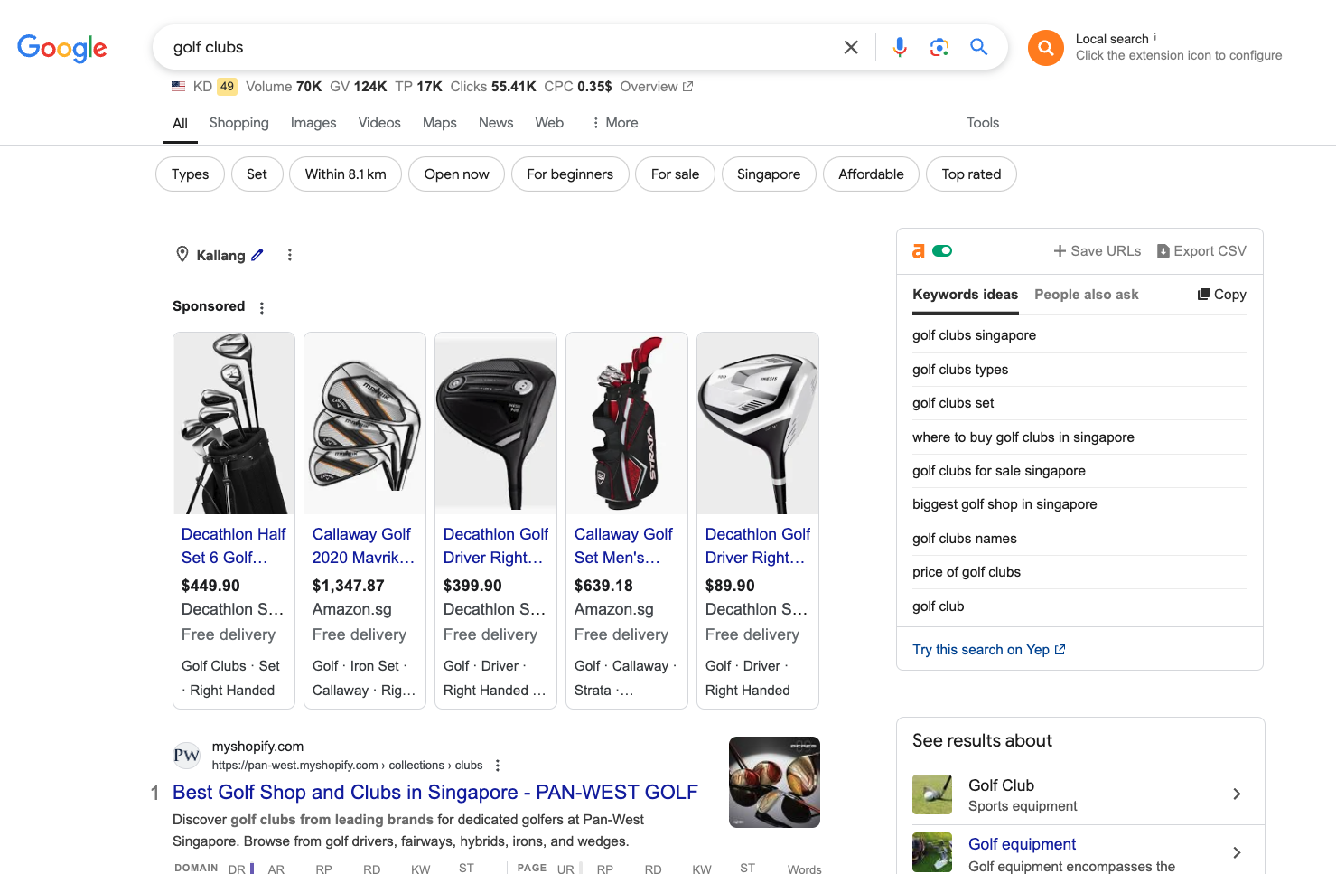 Golf-clubs-on-Google-Search-Results