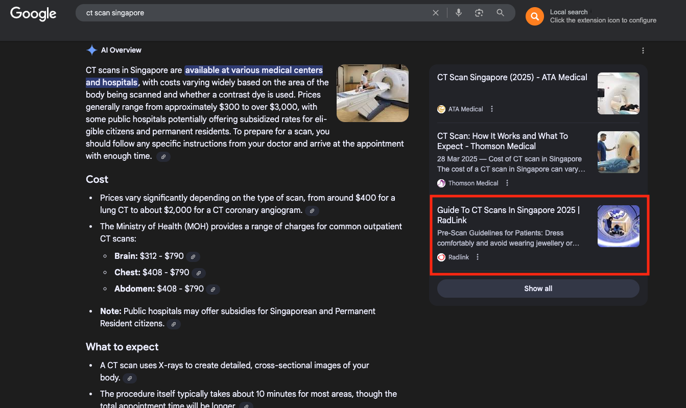 Google AI Snippet 2 Google AI Snippet 2