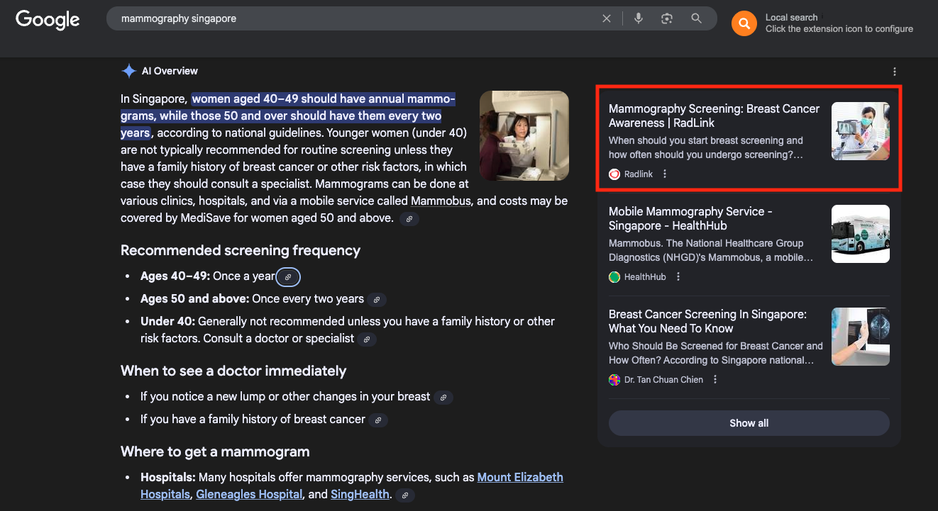 Google AI Snippet 3 Google AI Snippet 3