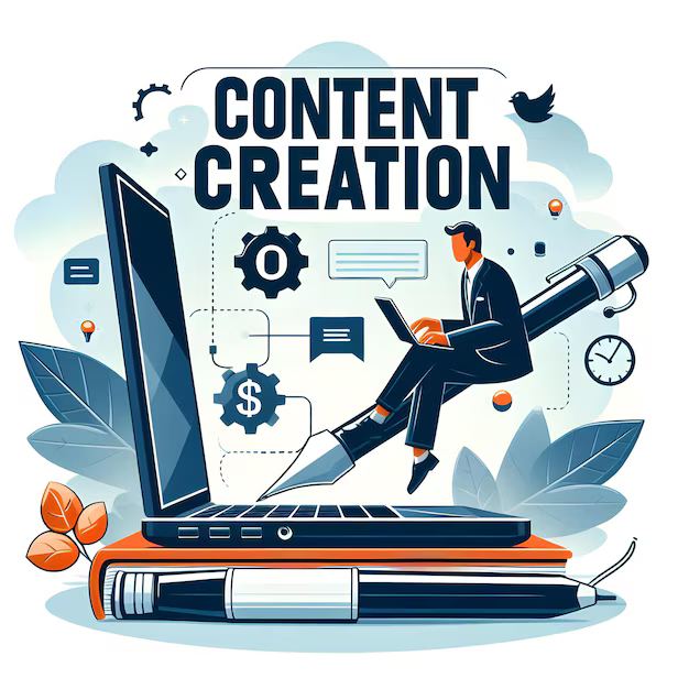 flat-floating-laptop-pen-with-content-creation flat-floating-laptop-pen-with-content-creation