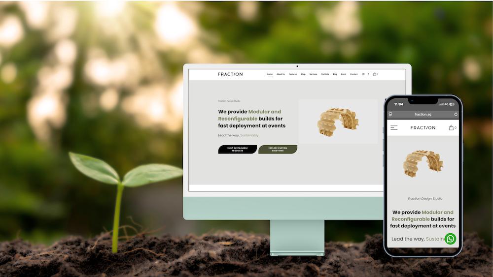 Web Design Featured - Fraction