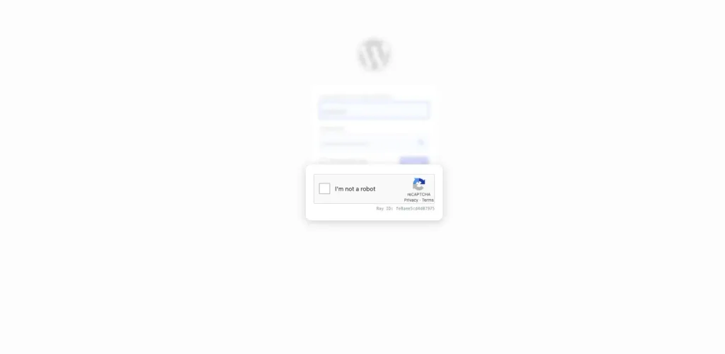 Fake keyboard verification popup covering a blurred WordPress site, asking Mac users to open Terminal
